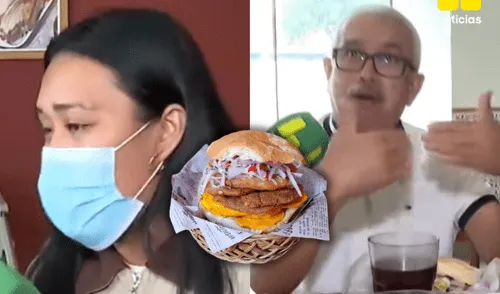 Para celebrar el triunfo de Perú ante Ecuador en el 'Mundial de desayunos' de Ibai, la joven peruana llevó a sus suegros a comer pan con chicarrón. pan con chicharrón, mundial de desayunos de ibai, Perú