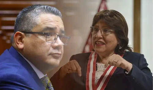 Delia Espinoza denuncia constitucionalmente a Santiváñez por presuntas contrataciones irregulares cuando era ministro del Interior Delia Espinoza denuncia constitucionalmente a Santiváñez por presuntas contrataciones irregulares cuando era ministro del Interior
