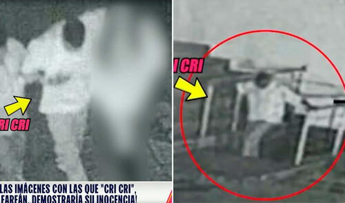 'Cri Cri', primo de Farfán, salió libre luego de 11 meses. Foto: Composición LR/Captura/Latina 'Cri Cri', primo de Farfán, salió libre luego de 11 meses.