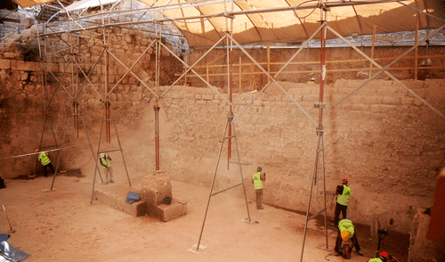 El muro de una represa estaría vinculado a la piscina de Siloé, mencionada en la Biblia.