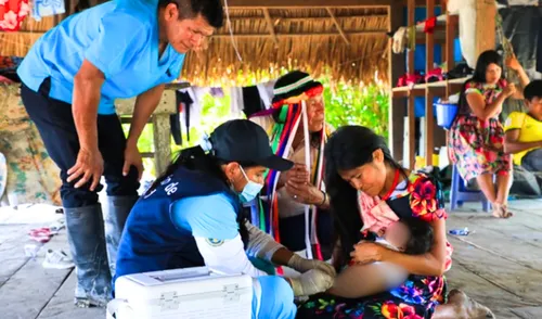 7 pueblos originarios en Datem del Marañón solicitan Declaratoria de Emergencia Sanitaria. Foto: Andina. 7 pueblos originarios en Datem del Marañón solicitan Declaratoria de Emergencia Sanitaria. Foto: Andina.