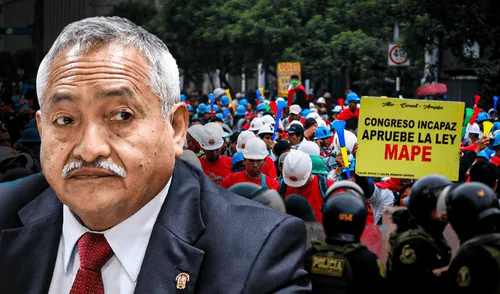 Víctor Flores se ha mostrado en anteriores oportunidades a favor de la ampliación del Reinfo. Ahora, plantea un dictamen en esa línea. Foto: composición LR/Congreso/Archivo LR Reinfo