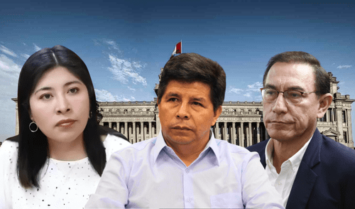 Pedro Castillo, Martín Vizcarra, Betssy Chávez