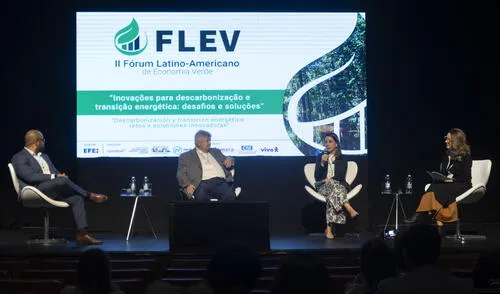 Este evento se realiza antes de la COP30 y reúne a representantes del sector público, privado y académico para dialogar sobre la transición ecológica y sus desafíos. Foro Latinoamericano de Economía Verde
