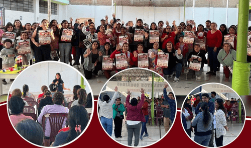 Se realizó una charla de sensibilización dirigida a 55 padres de familia. Fuente: Difusión.