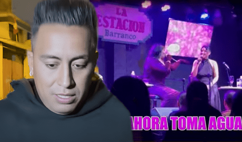 Christian Cueva y Pamela Franco