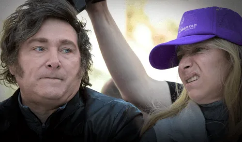 Javier y Karina Milei. El Congreso argentino revirtió por primera vez un veto presidencial en medio del escándalo que la involucra. Javier y Karina Milei. El Congreso argentino revirtió por primera vez un veto presidencial en medio del escándalo que la involucra.