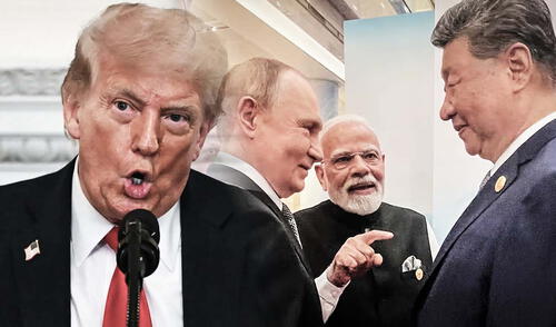 Trump admite que Estados Unidos “perdió” a India y Rusia frente a China en medio de crecientes tensiones globales