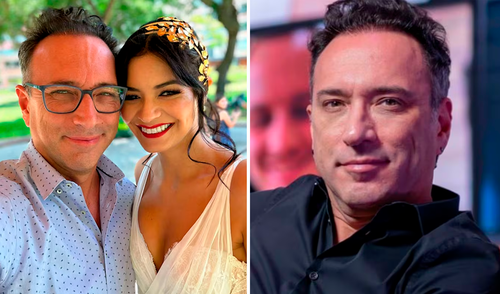 Carlos Galdós disfruta de su tercer matrimonio con María del Carmen Cornejo, a quien conoció en Tinder. Foto: Composición LR/Instagram. Carlos Galdós disfruta de su tercer matrimonio con María del Carmen Cornejo, a quien conoció en Tinder.