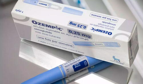 Ozempic (semaglutida), un medicamento fabricado por la empresa farmacéutica Novo Nordisk para combatir la obesidad y diabetes. Foto: AFP