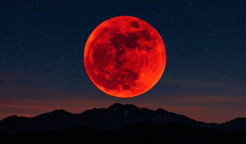 La luna llena se teñirá de rojo durante el eclipse lunar de septiembre.