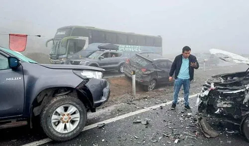 Accidente en Pasamayo fue causado por densa neblina generada por vórtice costero, advierte Senamhi