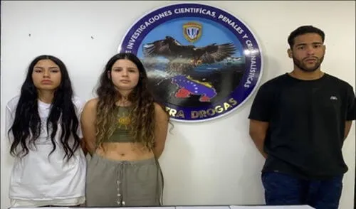 Luz Celina Cervo Raga fue arrestada mientras se desplazaba en un vehículo propiedad de su cómplice, Yeinar Araque. Foto: Facebook/DouglasRicoVzla Popular tiktoker venezolana es acusada de microtráfico y venta de drogas a menores de edad en colegios