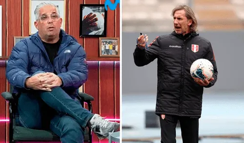 Diego Rebagliati reveló una supuesta conversación acerca de Ricardo Gareca. Foto: composición LR/ Captura de X/ difusión