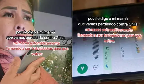 Jefa peruana viral por pedir votos para el pan con chicharrón en el 'Mundial de desayunos'