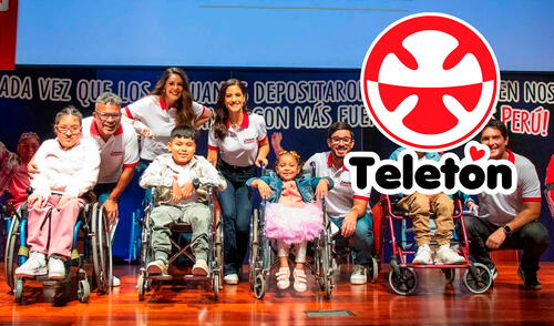 La teletón de este año se realizará el 12 y 13 de setiembre. Foto: Teletón