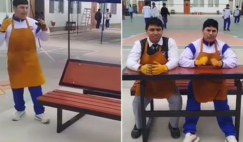Estudiantes de la I. E. Sebastián Barranca sorprenden con innovadora banca 'dual'