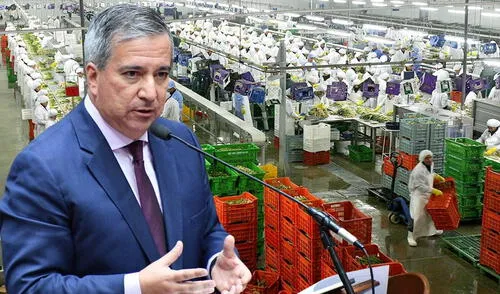 Para el ministro Pérez-Reyes, el dinamismo del sector agroexportador se ha reflejado en el incremento de sus despachos al extranjero. Foto: composición LR/MEF/Congreso Ley agraria