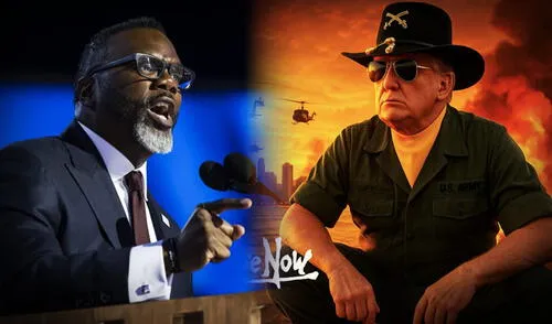 El presidente Donald Trump lanzó una amenaza directa pero excéntrica para la ciudad de Chicago.