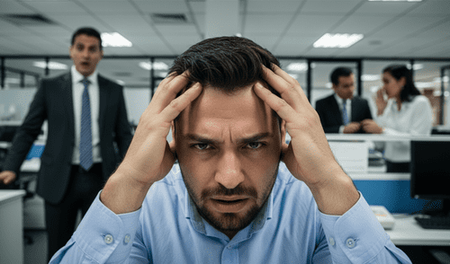 El ambiente puede ocasionar bloqueos emocionales en los trabajadores debido al exceso de carga laboral.