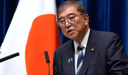 Shigeru Ishiba dimite su cargo de primer ministro de Japón. Foto: EFE Shigeru Ishiba dimite su cargo de primer ministro de Japón.