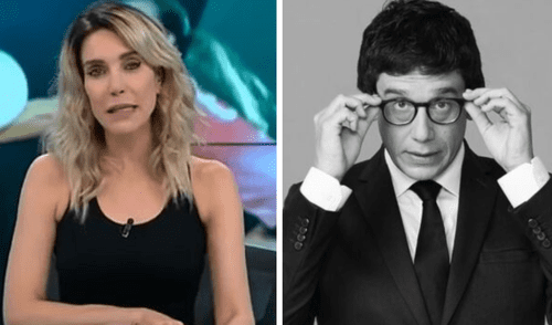 Juliana Oxenford se despide de Jaime Chincha.