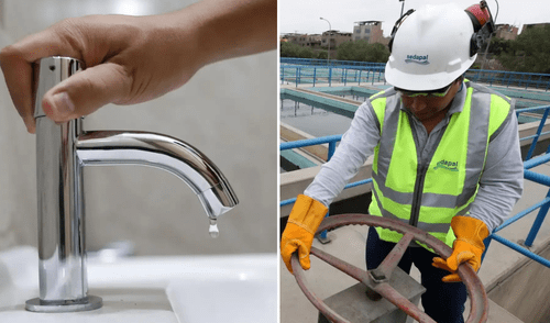 Cortes de agua programados para este 8 y 9 de setiembre en Lima y Callao, según Sedapal
