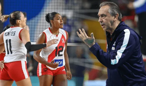 Antonio Rizola asumió las riendas de la selección peruana de vóley a inicios del 2024. Foto: composición LR/FPV/Andina DT de Perú en vóley hace crudo análisis sobre situación del equipo en Sudamérica