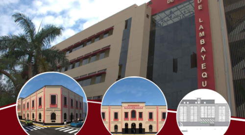 Además, se avanza en la recuperación del Palacio de Justicia de Chiclayo. Fuente: Difusión.