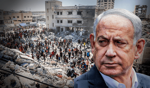 Netanyahu instó a los residentes de la ciudad de Gaza a abandonar la zona.