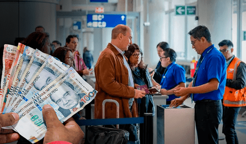 Desde el 26 de septiembre, el Aeropuerto Internacional Jorge Chávez implementará una nueva TUUA. Foto: composición LR/Jazmin Ceras Desde el 26 de septiembre, el Aeropuerto Internacional Jorge Chávez implementará una nueva TUUA
