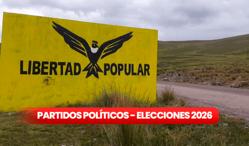Libertad Popular se presenta por primera vez en elecciones nacionales. Foto: Libertad Popular Libertad Popular Elecciones 2026