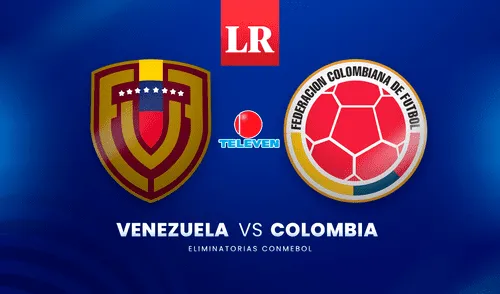 Venezuela llega a este partido tras perder y Colombia viene de ganar. Foto: composición LR Venezuela llega a este partido tras perder y Colombia viene de ganar