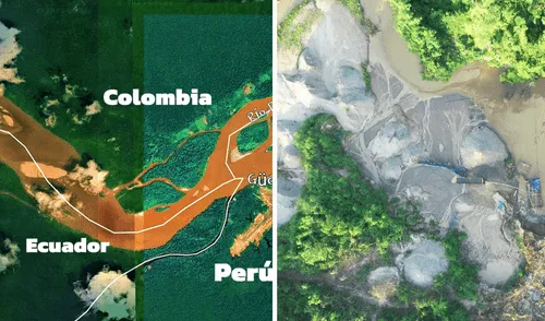 Comunidades del Putumayo registran altos niveles de mercurio. Foto: CINCIA.