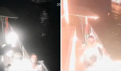 Flotilla humanitaria hacia Gaza denuncia que sufrió ataque de dron frente a Túnez que causó incendio a bordo