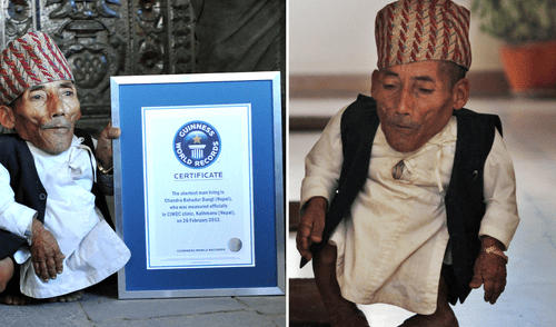 Chandra Bahadur Dangi, el hombre más bajo del mundo según los Premios Guinness
