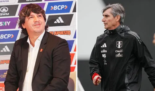 Óscar Ibáñez no convenció a Jean Ferrari para seguir como DT de la selección peruana. Foto: composición de LR/FPF