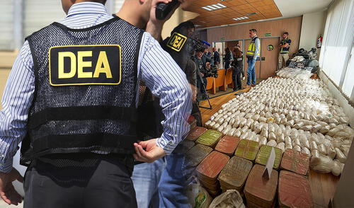 La DEA incautó miles de dólares en drogas. La DEA incautó miles de dólares en drogas.