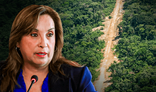 Pista Ilegal cerca de Yavarí Mirim (Año 2020). Foto: Composición Jazmín Ceras/ Andina/ ORPIO.