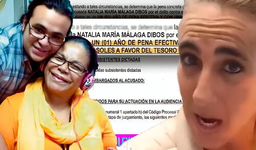 Natalia Málaga tendrá audiencia virtual con la esposa del hijo de Eva Ayllón el 30 de septiembre. Foto: Composición LR/Captura/'Amor y fuego' Natalia Málaga tendrá audiencia virtual con la esposa del hijo de Eva Ayllón el 30 de septiembre.