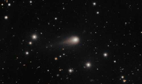 El telescopio Gemini de Chile obtuvo nuevas imágenes del cometa 3I/ATLAS. Foto: NOIRLab El telescopio Gemini de Chile obtuvo nuevas imágenes del cometa 3I/ATLAS.