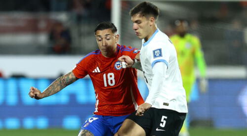 Uruguay y Chile repartieron puntos en la jornada final de las Eliminatorias 2026. Foto: Conmebol