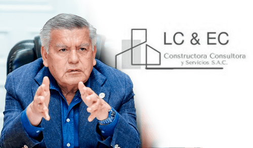 César Acuña anula contrato con LC&EC Constructora Consultora y Serviios S.A.C. Foto: composición LR cesar acuña, lucero coca condori