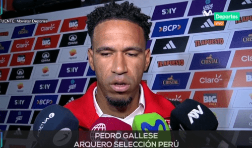 Pedro Gallese hace destructor análisis tras derrota de Perú ante Paraguay