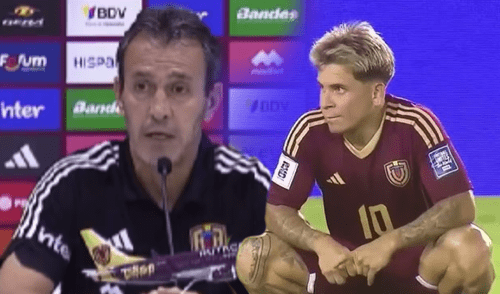 Fernando Batista se dirigió a la prensa tras caer goleado ante Colombia por Eliminatorias