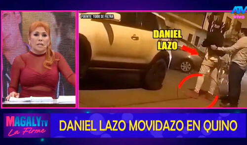 Daniel Lazo fue captado hace unos días en aparente estado de ebriedad.