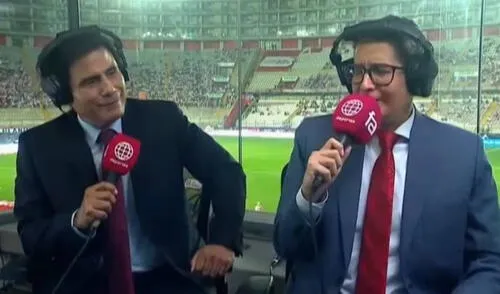Toño Vargas protagonizó tenso momento con Erick Osores en pleno partido. Foto: captura de América TV Toño Vargas tuvo tenso momento con Erick Osores en pleno partido.