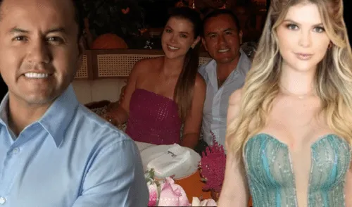 Brunella Horna dedica mensaje a Richard Acuña por su aniversario