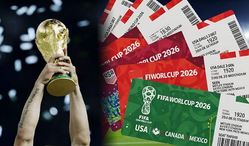 Venta de boletos y entradas para la Copa del Mundo 2026.
