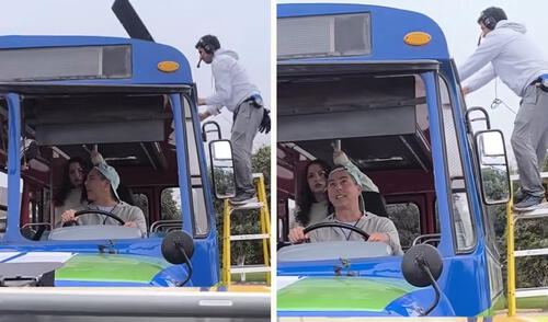 Revelan el truco detrás de las escenas en el bus "Petito" de 'Al fondo hay sitio'.